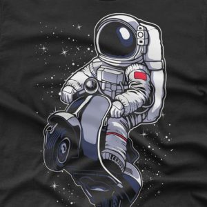 Astronaut Scooter - T-shirt 1 Astronaut Scooter T shirt 2