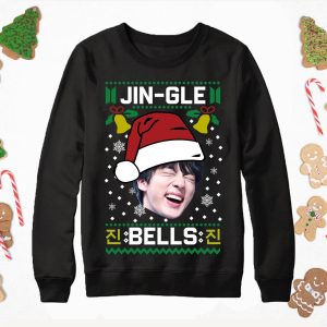 BTS Jin All I Want For Christmas Is Ugly Sweatshirt