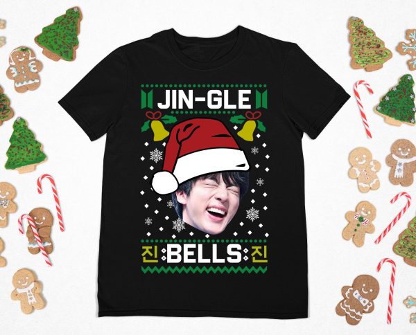 BTS Jin All I Want For Christmas Is Ugly Sweatshirt