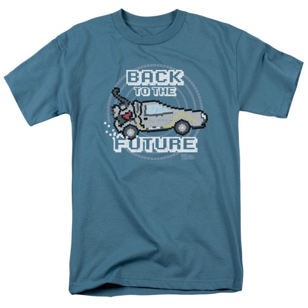 Back To The Future 8 Bit Future Mens T Shirt