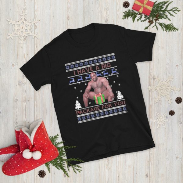 Barry Wood Meme Big Package Funny Ugly Christmas Shirt