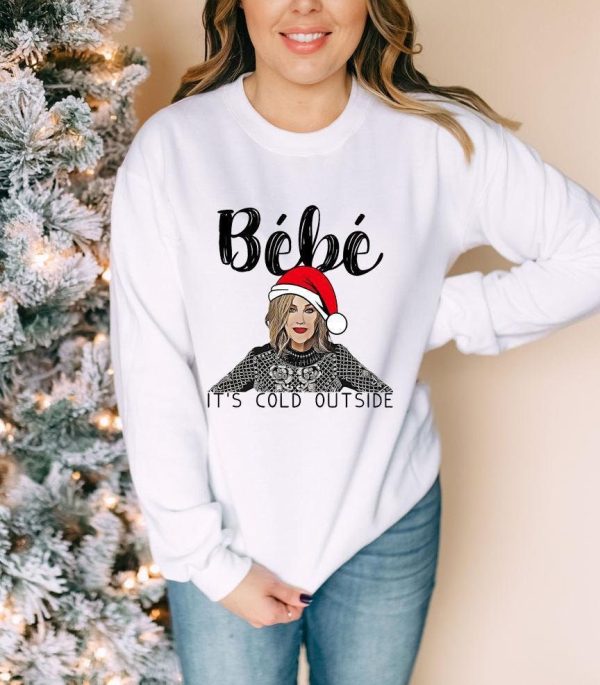 Bebe It’s Cold Outside Moira Christmas Sweatshirt