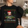 Bebe Ugly Chirstmas It’s Cold Outside In Sweatshirt