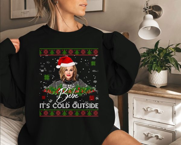 Bebe Ugly Chirstmas It’s Cold Outside In Sweatshirt