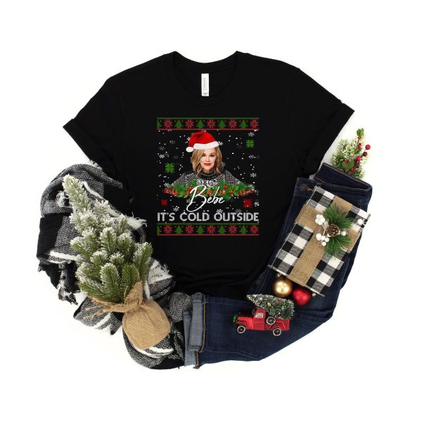 Bebe Ugly Chirstmas It’s Cold Outside In Sweatshirt