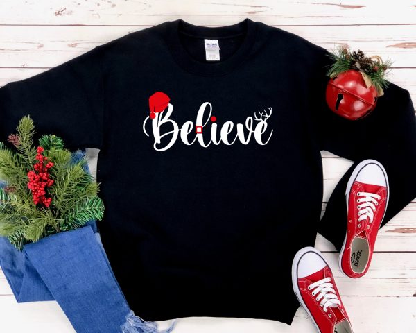 Believe Christmas Holiday Party Gifts Shirt