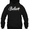 Believe Santa Claus Christmas Best Gift Hoodie Shirt