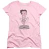 Betty Boop Hollywood Legend Womens T Shirt