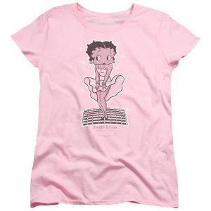 Betty Boop Hollywood Legend Womens T Shirt