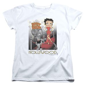 Betty Boop Hollywood Womens T Shirt