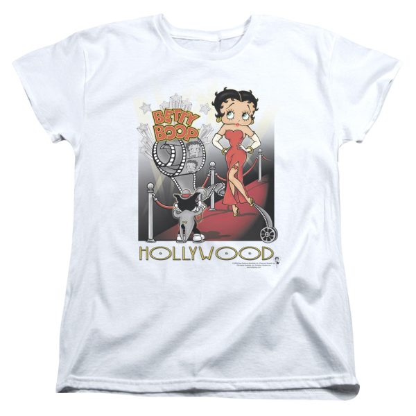 Betty Boop Hollywood Womens T Shirt