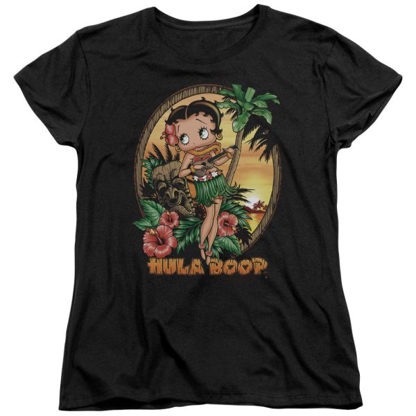 Betty Boop Hula Boop Ii Womens T Shirt