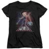 Betty Boop Pop Star Womens T Shirt