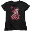 Betty Boop Sexy Star Womens T Shirt