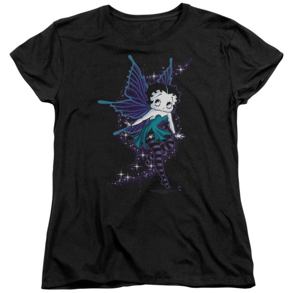 Betty Boop Sparkle Fairy Womens T Shirt