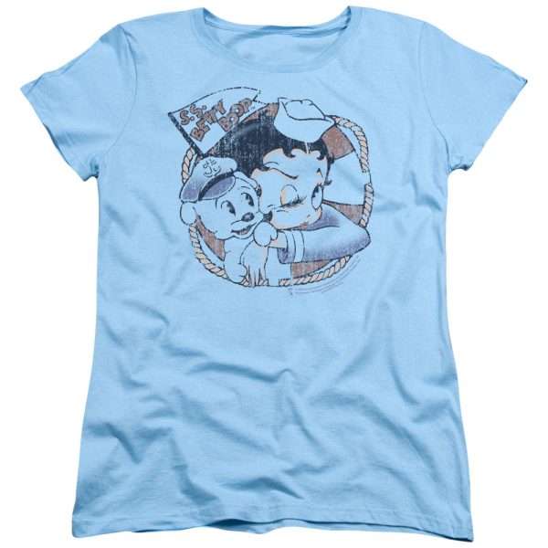 Betty Boop S.s. Vintage Womens T Shirt