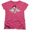 Betty Boop Surf Womens T Shirt