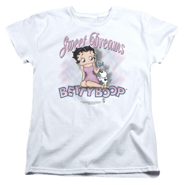 Betty Boop Sweet Dreams Womens T Shirt