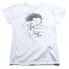Betty Boop Vintage Wink Womens T Shirt