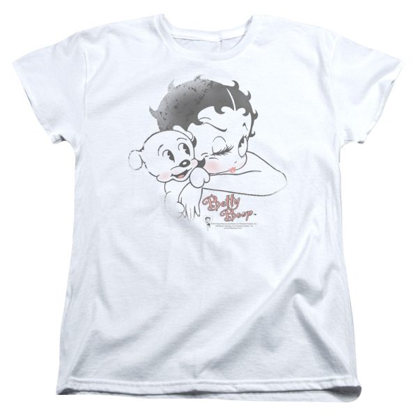 Betty Boop Vintage Wink Womens T Shirt