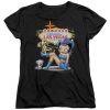 Betty Boop Welcome Las Vegas Womens T Shirt
