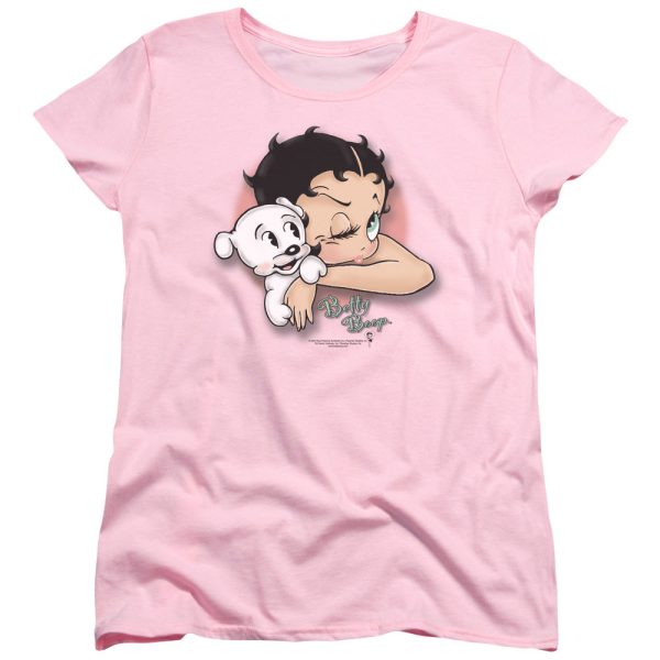 Betty Boop Wink Wink Womens T Shirt