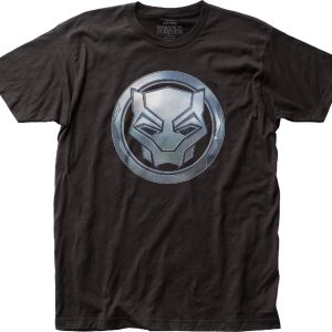 Black Panther Icon Mens T Shirt