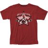 Black Widow Red Guardian Star Mens T Shirt