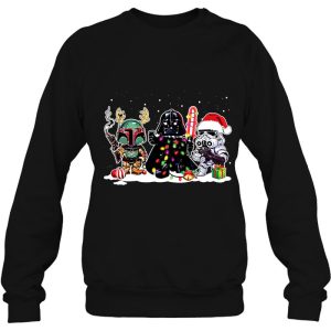 Boba Fett Darth Vader Stormtrooper Star Wars Christmas Sweatshirt