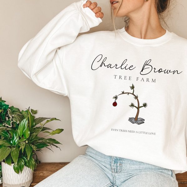 Charlie Brown Tree Christmas Sweatshirt