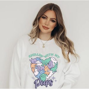 Chillin’ With My Peeps Happy Easter Day Shirt