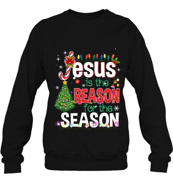 Christian Jesus The Reason Christmas Stocking Stuffer Gifts Sweatshirt