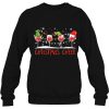 Christmas Cheer Red Wine Humorous Funny Gift Sweatshirt
