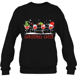 Christmas Cheer Red Wine Humorous Funny Gift Sweatshirt