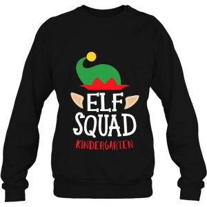 Christmas Elf Squad Kindergarten Teacher Sweatshirt