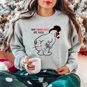 Christmas How Snowflakes Are Made Sweatshirt