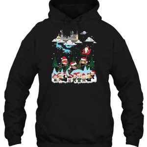 Christmas In Hogwarts Chibi Harry Potter Hoodie