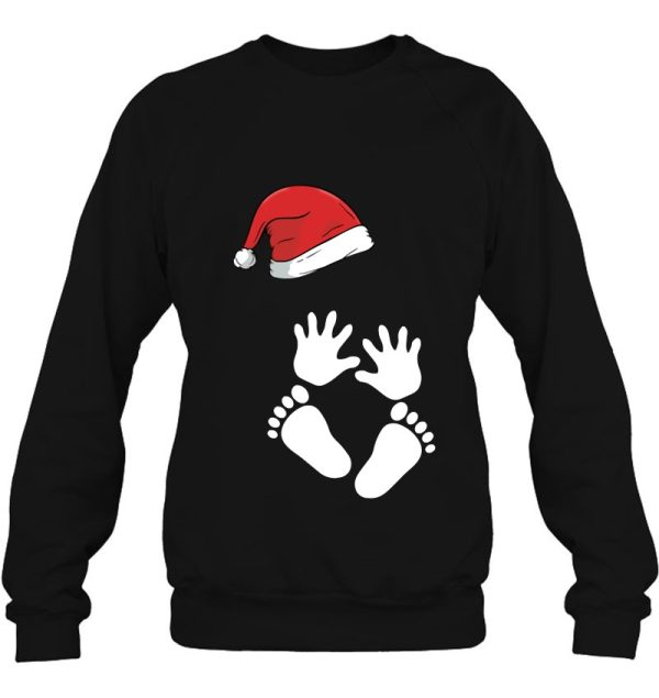 Christmas Pregnancy Announcement Essential Sweatshirt