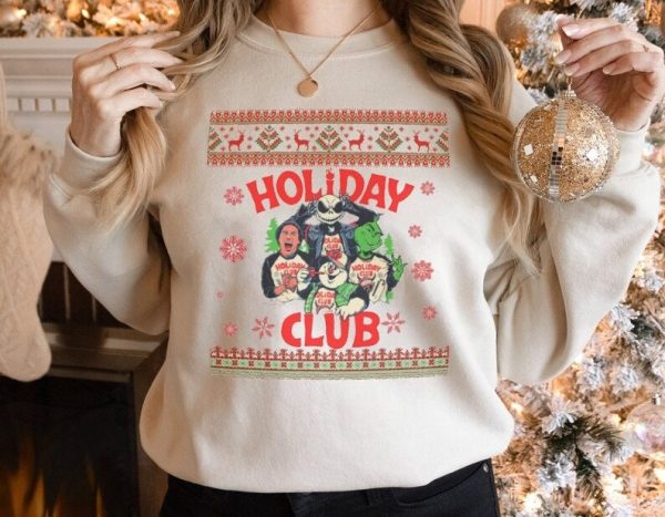 Christmas The Grinch Holiday Club Tee