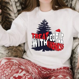 Christmas Treat People With Kindness Xmas TPWK Crewneck Sweatshirt