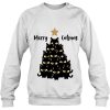 Christmas Tree Merry Catmas Cat Sweatshirt