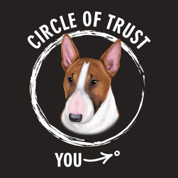 Circle of trust (Bull terrier) – T-shirt