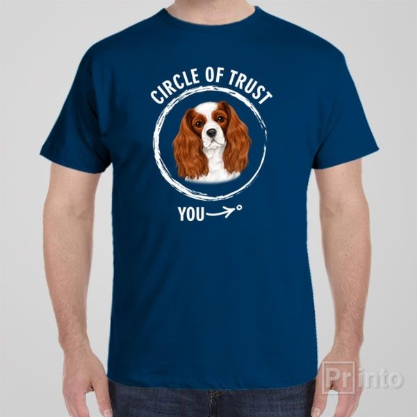 Circle of trust (Cavalier King Charles Spaniel) – T-shirt