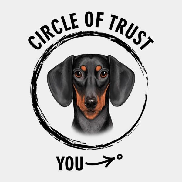 Circle of trust (Duchshund) – T-shirt