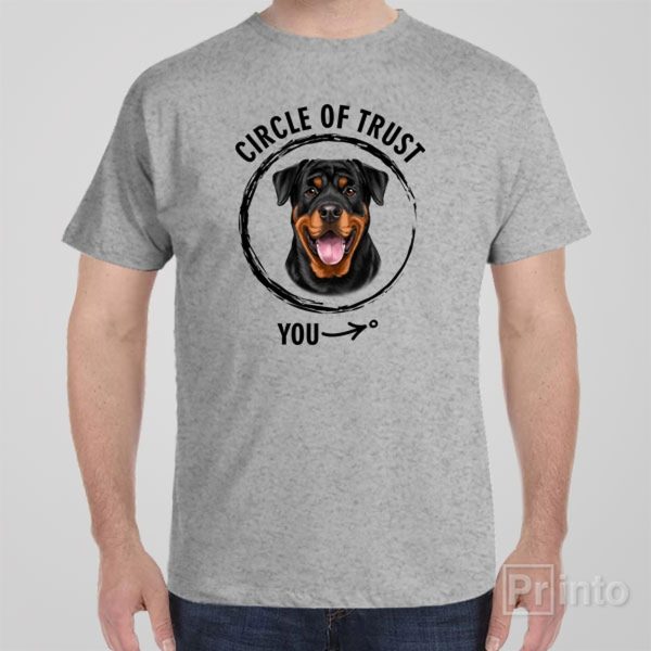 Circle of trust (Rottweiler) – T-shirt