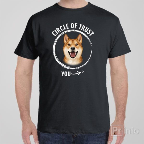 Circle of trust (Shiba Inu) – T-shirt