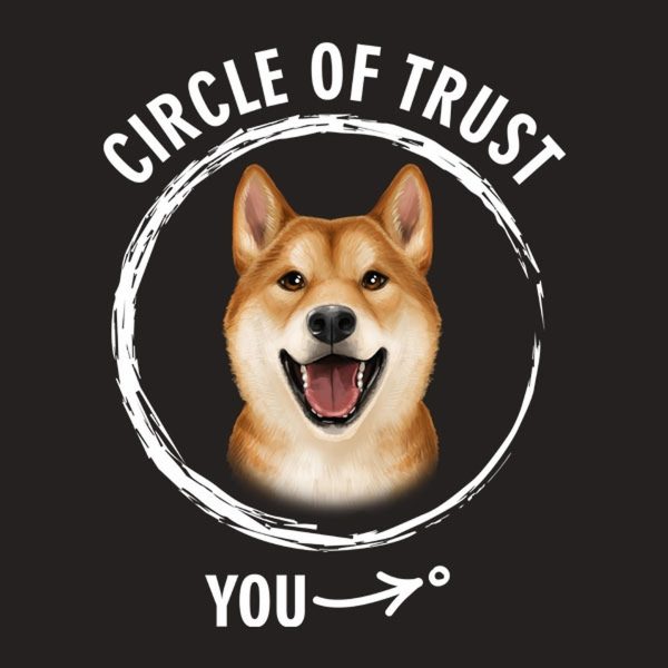 Circle of trust (Shiba Inu) – T-shirt