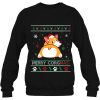 Corgi Ugly Christmas Sweater Funny Merry Corgmas Lover Sweatshirt