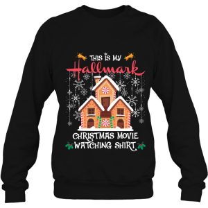 Cute This Is My Hallmark Christmas Movie Watching Girls Shirt