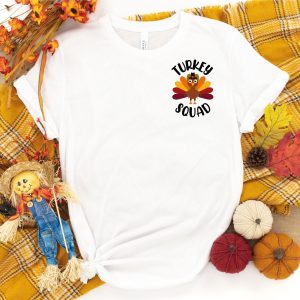 Cute Turkey Fall Thanksgiving Gifts T Shirt